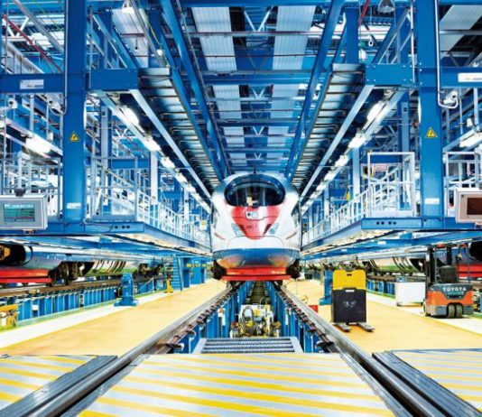 Электропоезд «Сапсан» отремонтируют 3D-печатными запчастями