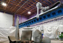 TAM вводит в эксплуатацию девятиосевой строительный 3D-принтер