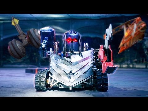 Жесткий бой легенд Robot Wars в Олимпийском!