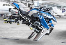 Летающие мотоциклы уменьшат пробки на дорогах + видео Летающий мотоцикл