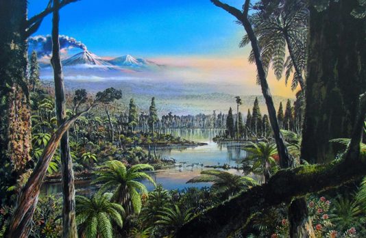 В позднемеловую эпоху в Антарктиде росли пышные дождевые леса