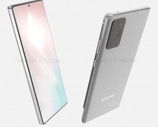 Утечка показала, как будет выглядеть Samsung Galaxy Note 20