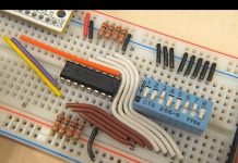 Как пользоваться макетной платой (BREADBOARD), урок №3