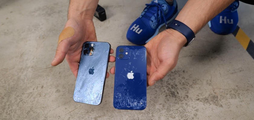 Блогеры проверили, насколько прочное керамическое стекло iPhone 12