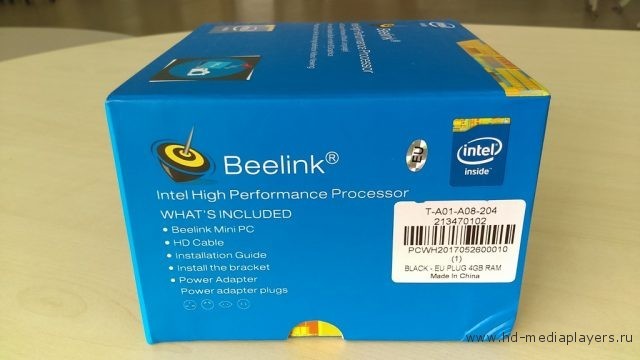 Beelink BT3 Pro: обзор мини-ПК на Intel Atom SoC x5-Z8350