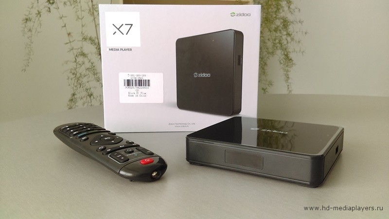 Новая ТВ-приставка Zidoo X7: качественный аппарат от одного из лидеров рынка