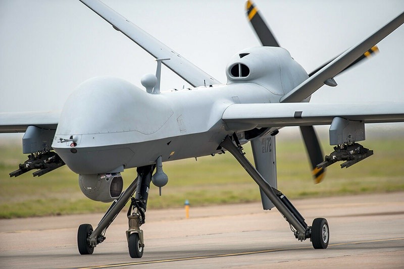 MQ-9 Reaper, боевые беспилотники США, дрон, турбовинтовой