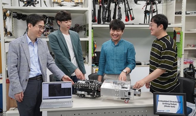 В Корее создали робота-крота для исследования других планет