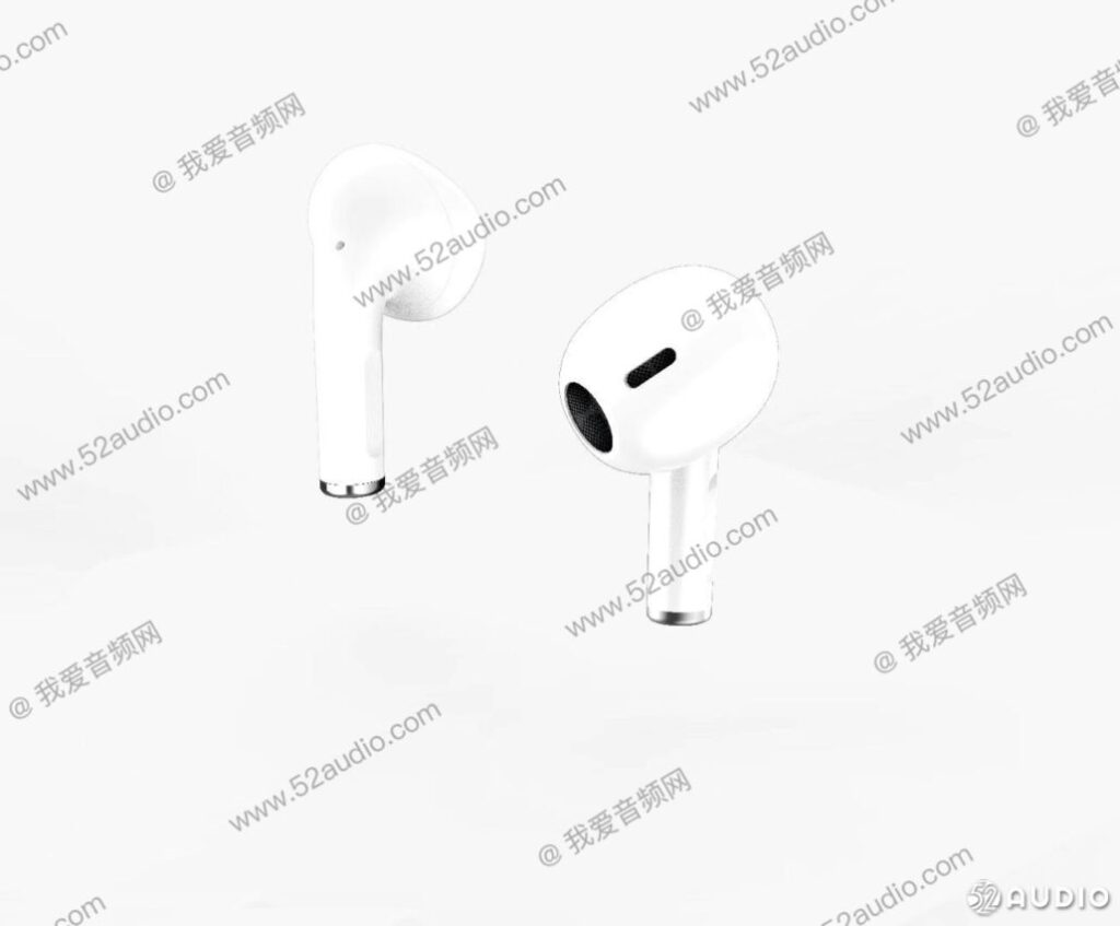 AirPods 3 показали на шпионских снимках