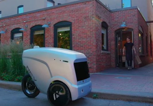 Робот-курьер Rev-1 сможет передвигаться по велосипедным дорожкам (+видео)