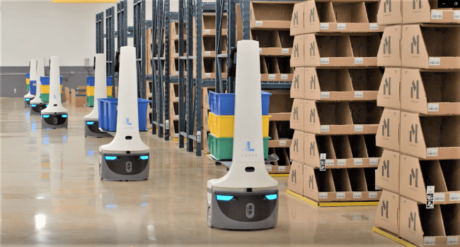Автономные роботы Locus перенесли более 100 миллионов посылок
