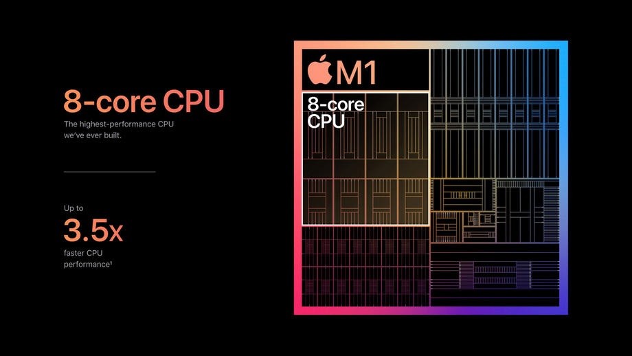 Apple показали компьютеры на собственном процессоре