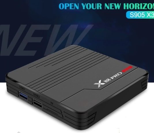 Новая ТВ-приставка X88 PRO MINI с Amlogic S905X3 и Android 9,0