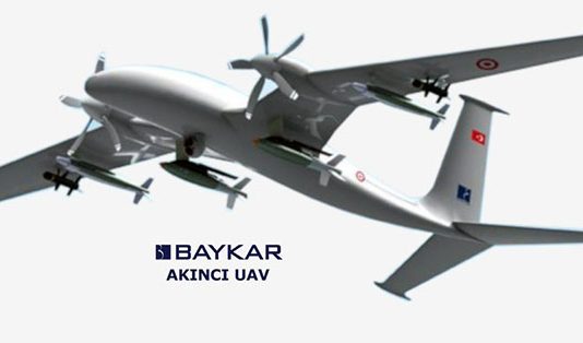 Представлен турецкий тяжелый ударный беспилотник Baykar