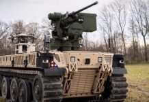 Партия роботизированных войск роботов RCV-L армии США