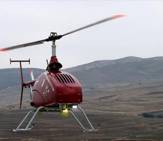 Беспилотный вертолёт из Турции пролетит 800 километров