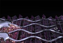 Металлические жидкие сплавы с рисунками