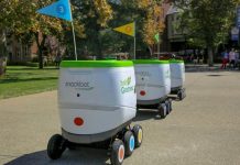 Сервисные роботы снэк-боты накормят студентов