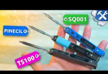 ?Новые крутые паяльники Pinecil, SQ001, T12 и другие