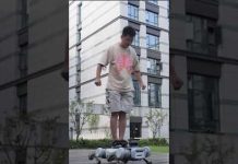 PRO Роботов #Shorts | Jueying X20 может вас покатать, если вы не тяжелее 75 кг